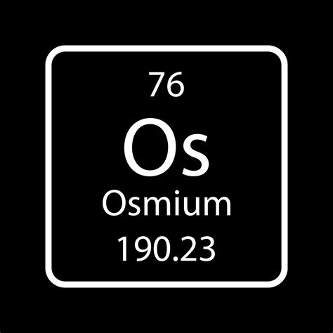 Osmium .
